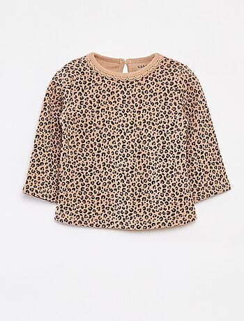 Completo t-shirt a maniche lunghe + leggings - 2 pezzi