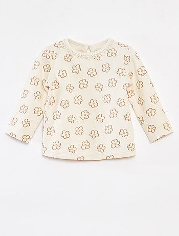 Completo t-shirt a maniche lunghe + leggings - 2 pezzi