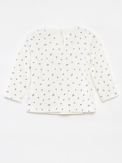 Completo t-shirt a maniche lunghe + leggings - 2 pezzi - Kiabi