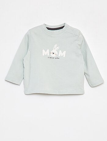 Completo t-shirt a maniche lunghe + pantaloni - 2 pezzi