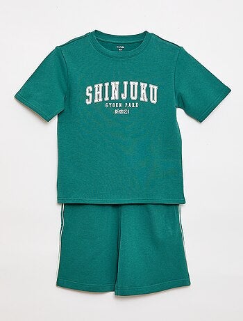 Completo t-shirt + bermuda - 2 pezzi