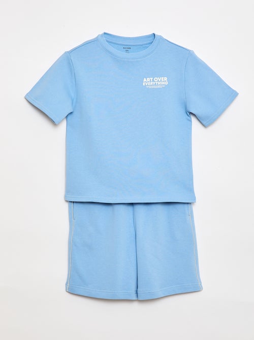 Completo t-shirt + bermuda - 2 pezzi - Kiabi Completo t-shirt + bermuda - 2 pezzi - Kiabi