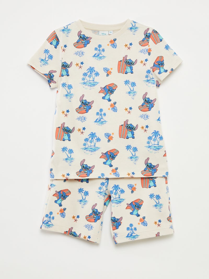 Completo t-shirt + bermuda 'Disney' - 2 pezzi Beige - Kiabi