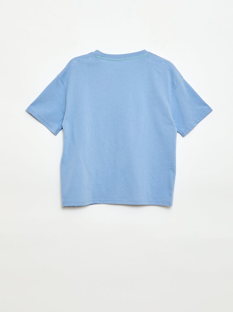 Completo T-shirt + bermuda "Disney" - 2 pezzi Blu - Kiabi