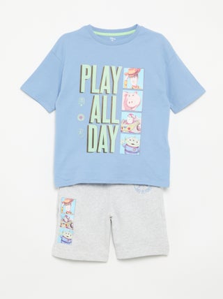 Completo T-shirt + bermuda 'Disney' - 2 pezzi