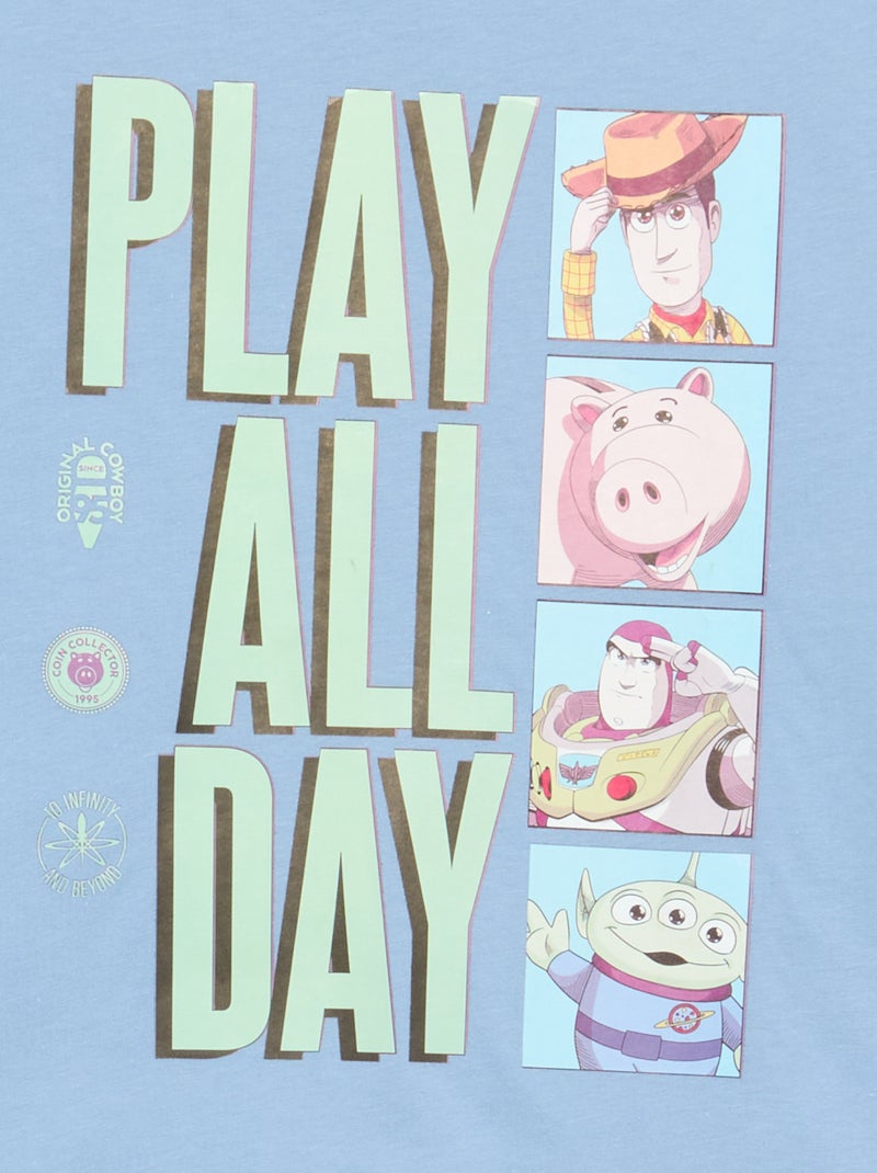 Completo T-shirt + bermuda 'Disney' - 2 pezzi Blu - Kiabi