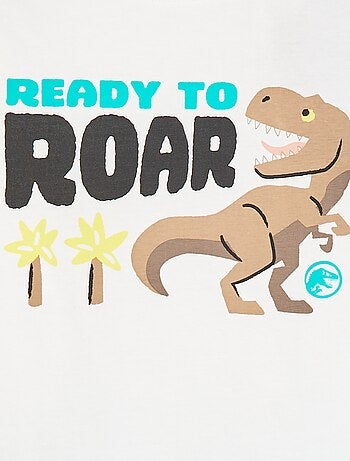 Completo t-shirt + bermuda 'Jurassic Park' - 2 pezzi