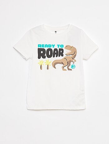 Completo t-shirt + bermuda 'Jurassic Park' - 2 pezzi