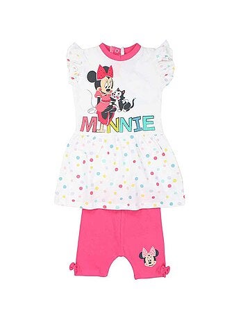 Completo t-shirt e leggings bebè bambina Minnie
