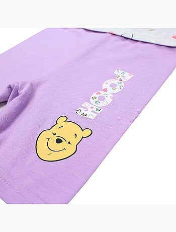 Completo t-shirt e leggings bebè bambina Winnie Pooh