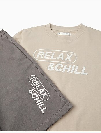 Completo T-shirt e short, MO Fashion