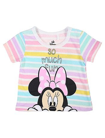 Completo t-shirt e shorts bebè bambina Minnie
