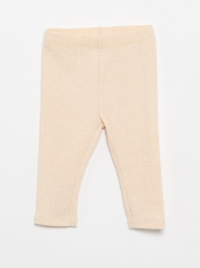 Completo T-shirt + legging Beige - Kiabi