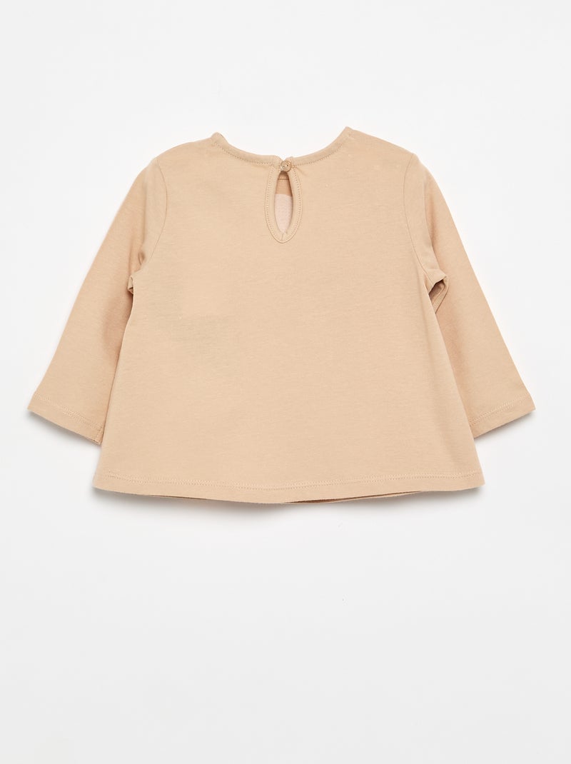 Completo T-shirt + legging Beige - Kiabi