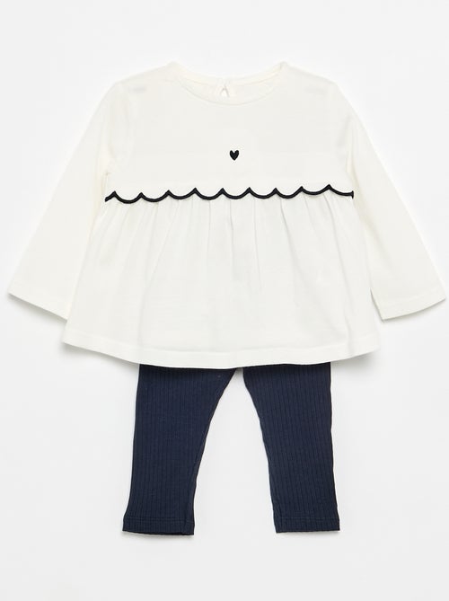 Completo T-shirt + legging - Kiabi