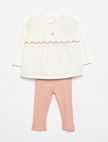 Completo T-shirt + legging