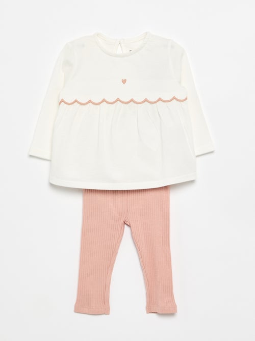 Completo T-shirt + legging - Kiabi