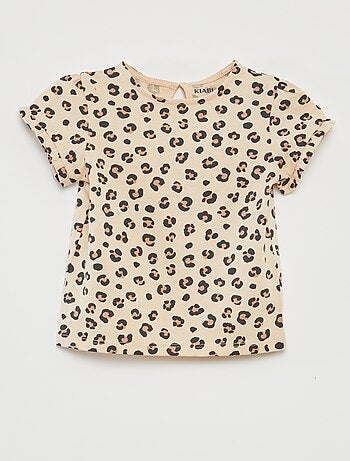 Completo t-shirt + leggings a coste - 2 pezzi