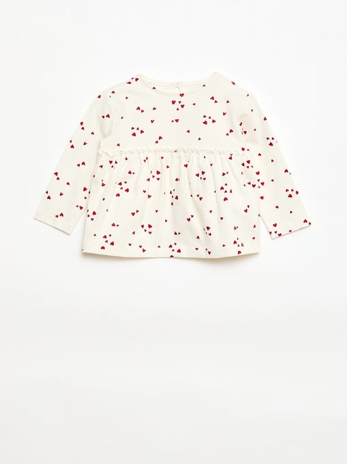 Completo t-shirt + leggings a coste - 2 pezzi - Kiabi