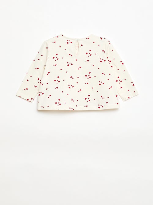 Completo t-shirt + leggings a coste - 2 pezzi - Kiabi