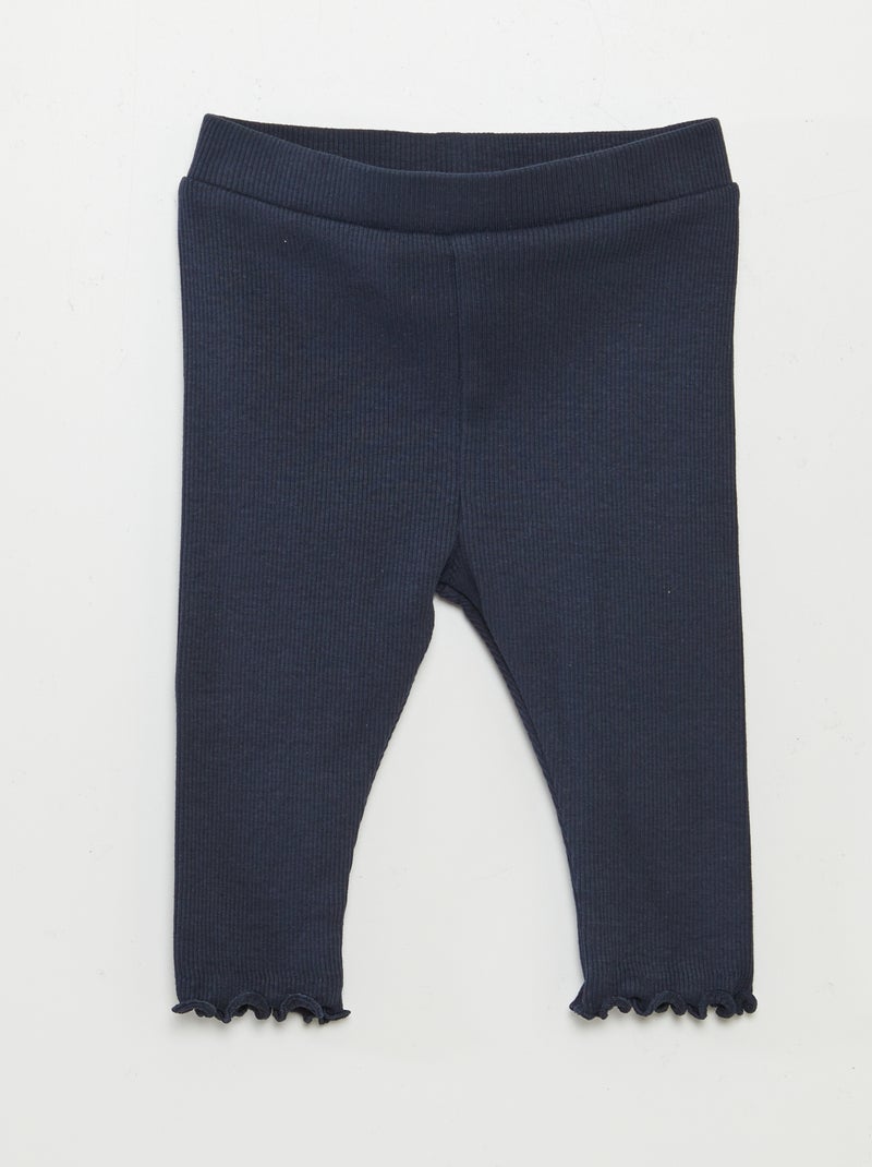 Completo t-shirt + leggings a coste - 2 pezzi BIANCO - Kiabi