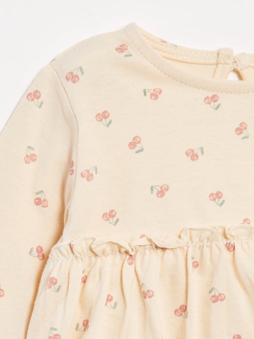 Completo t-shirt + leggings a coste - 2 pezzi - Kiabi