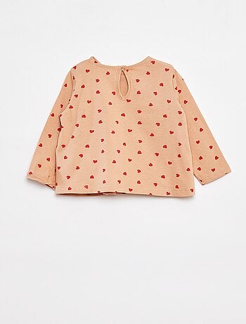 Completo t-shirt + leggings a coste - 2 pezzi