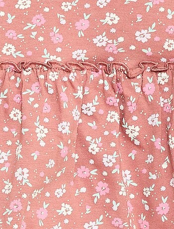 Completo t-shirt + leggings a coste - 2 pezzi