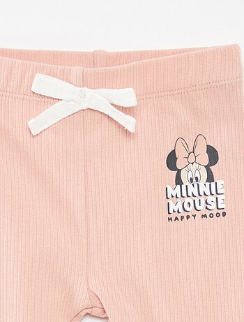 Completo t-shirt + leggings a coste 'Minnie' 2 pezzi