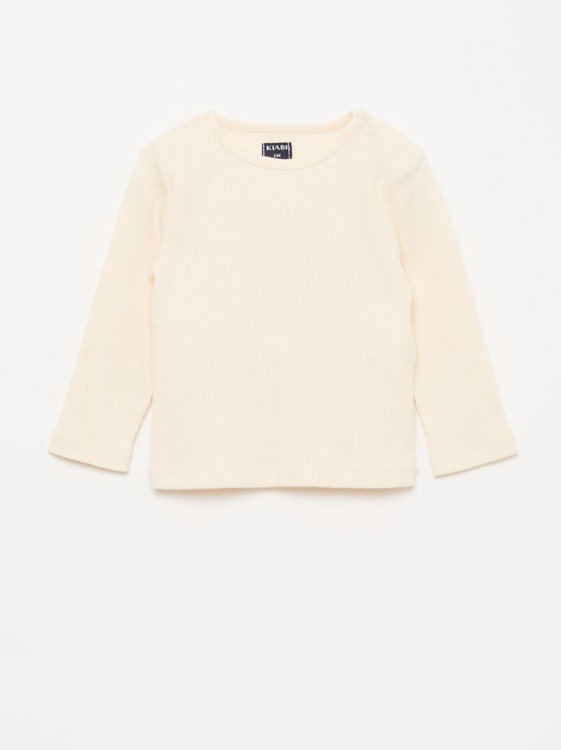 Completo t-shirt + leggings + gilet - 3 pezzi Blu - Kiabi