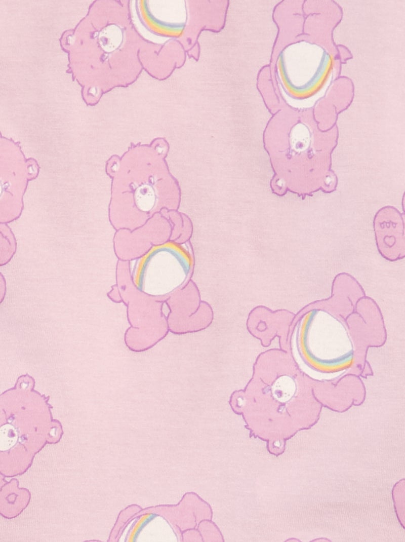 T-Shirt Donna 3stylershop Allegrorso (Cheer Bear) Orsetti Del Cuore, 100% Cotone, Made In Italy - 2