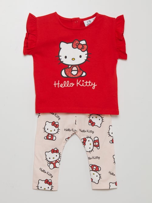 Completo t-shirt + leggings 'Hello Kitty' - Kiabi