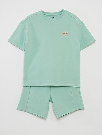 Completo t-shirt + pantaloncini - 2 pezzi
