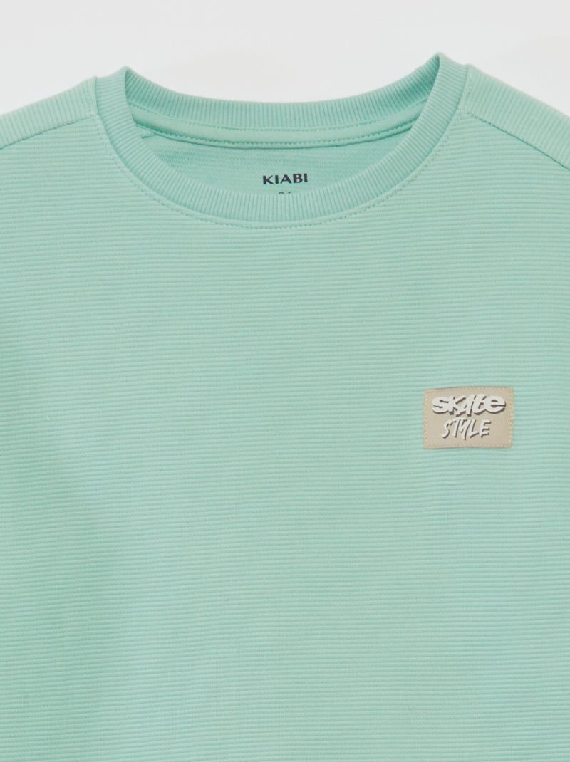 Completo t-shirt + pantaloncini - 2 pezzi VERDE - Kiabi