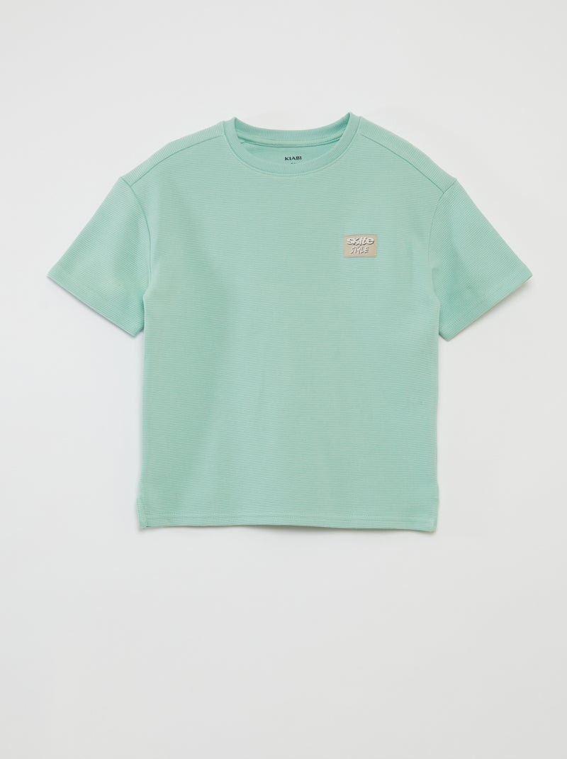 Completo t-shirt + pantaloncini - 2 pezzi VERDE - Kiabi