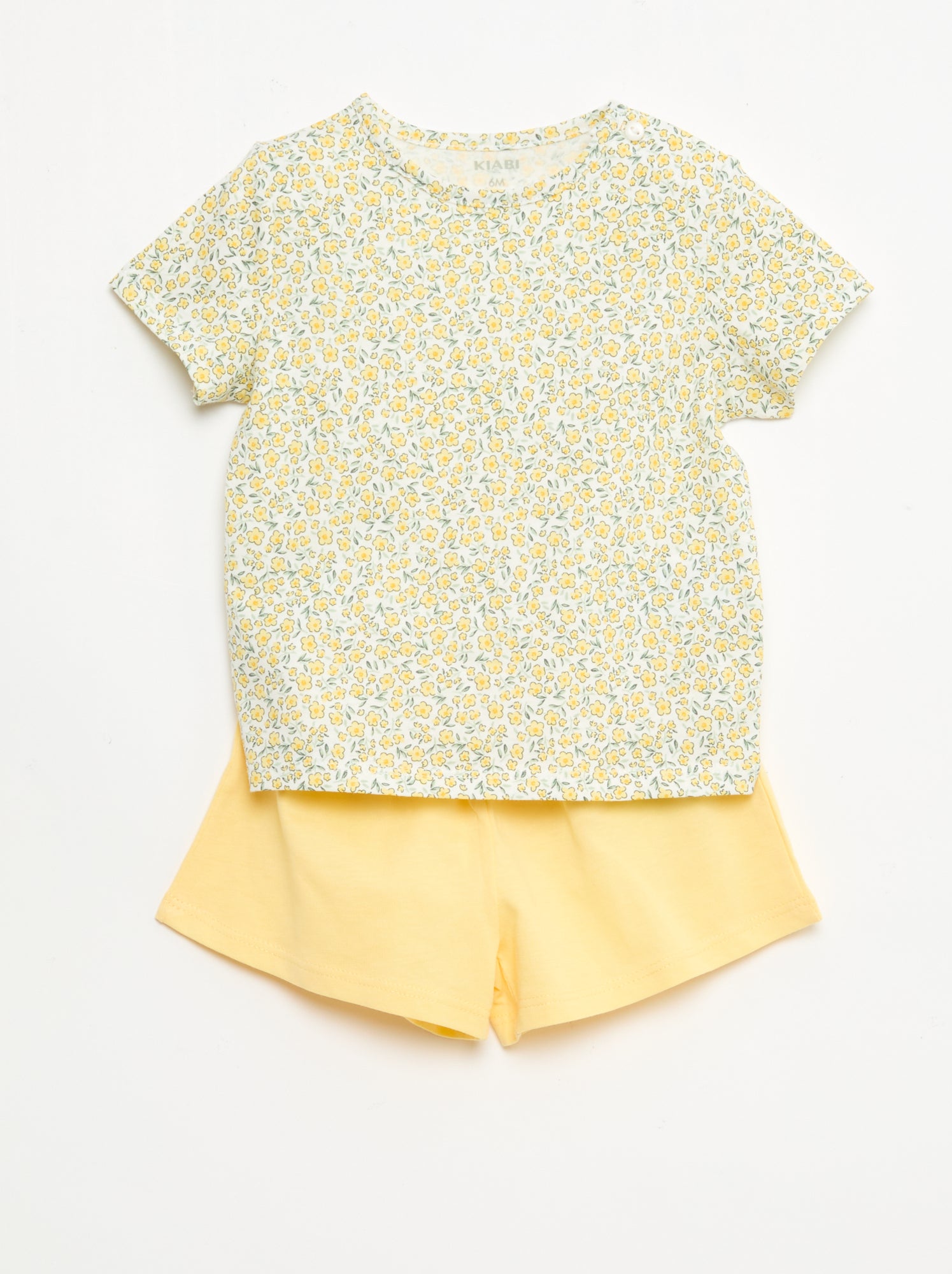 Completo t-shirt + pantaloncini all-over