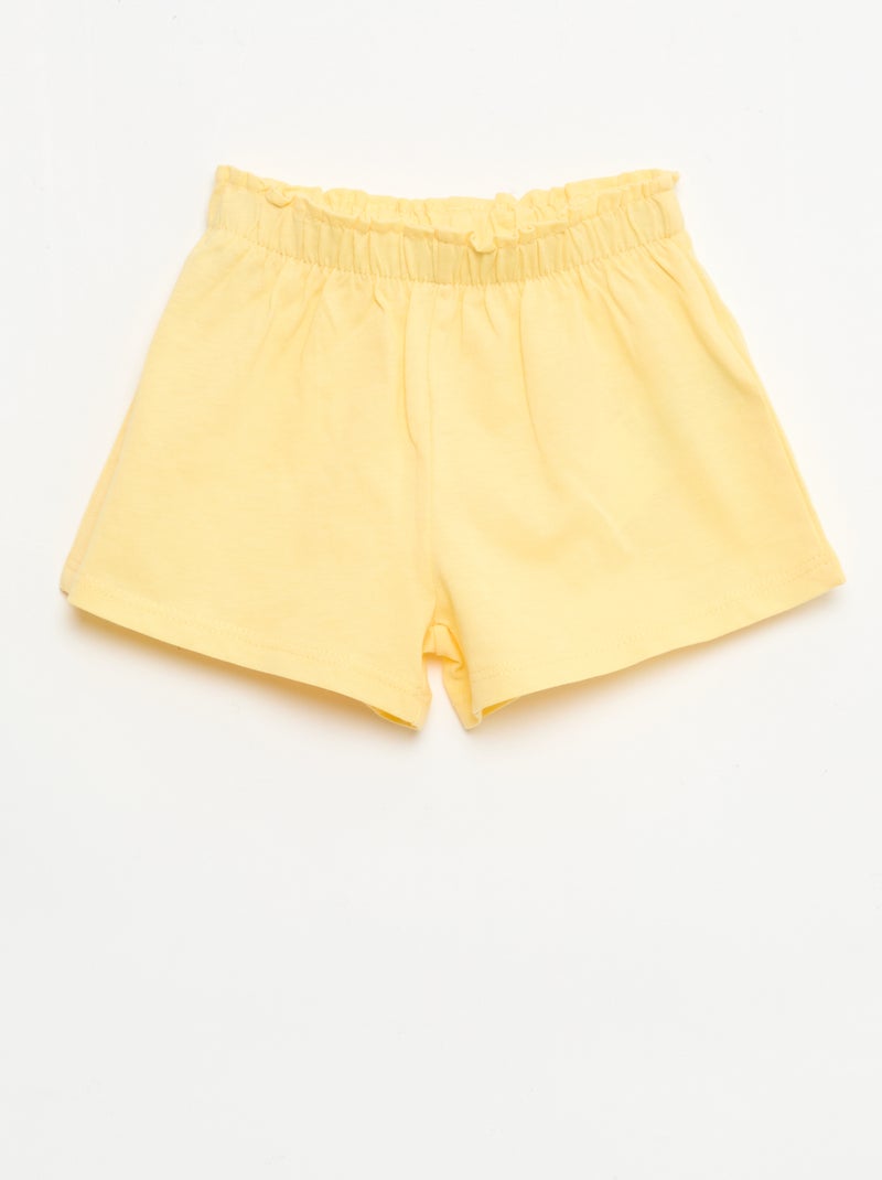 Completo t-shirt + pantaloncini all-over Bianco - Kiabi