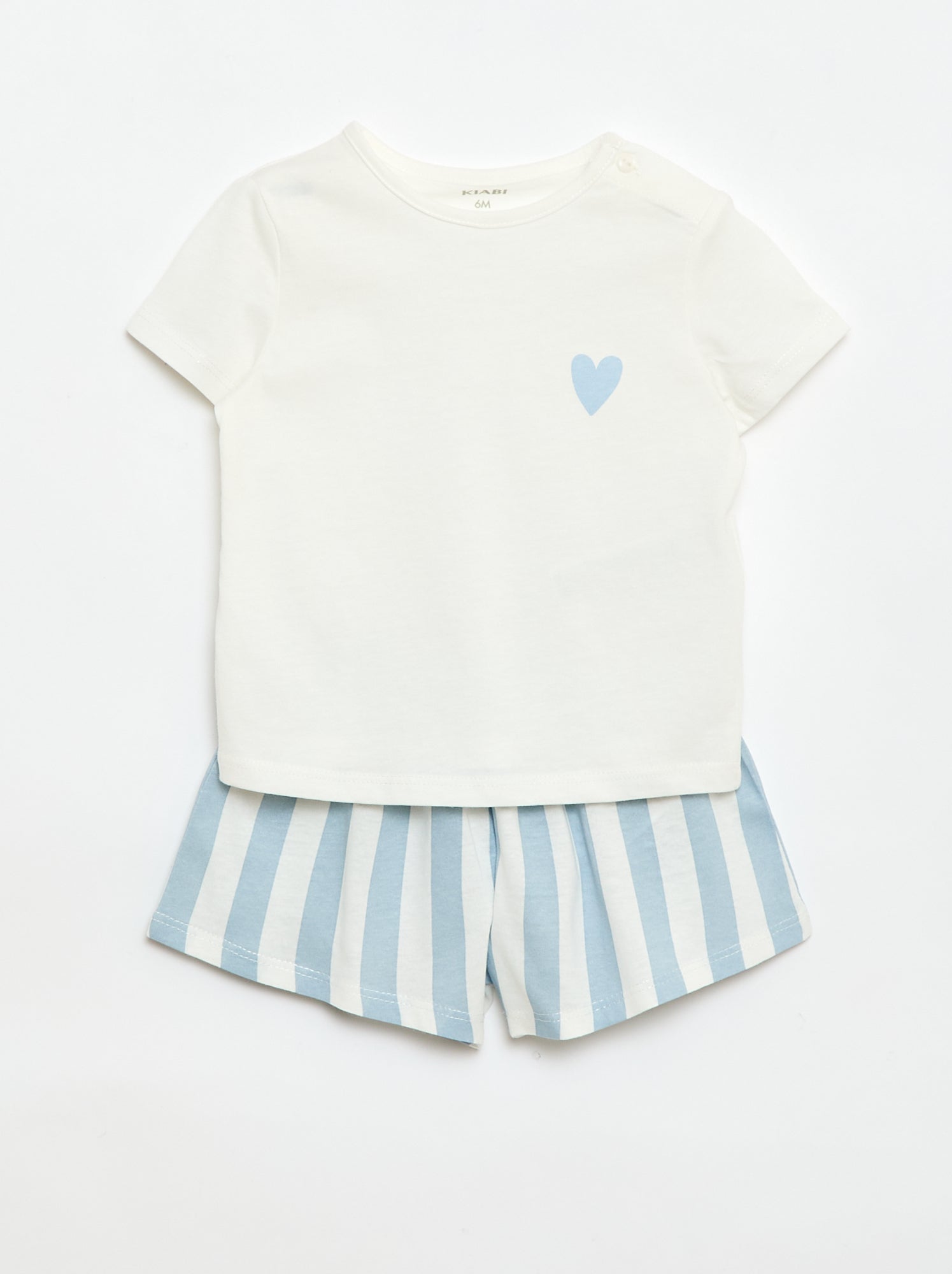 Completo t-shirt + pantaloncini all-over