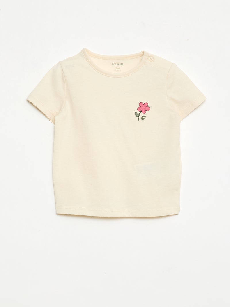 Completo t-shirt + pantaloncini all-over Blu - Kiabi