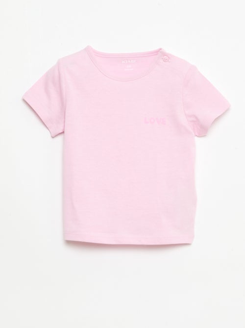 Completo t-shirt + pantaloncini all-over - Kiabi