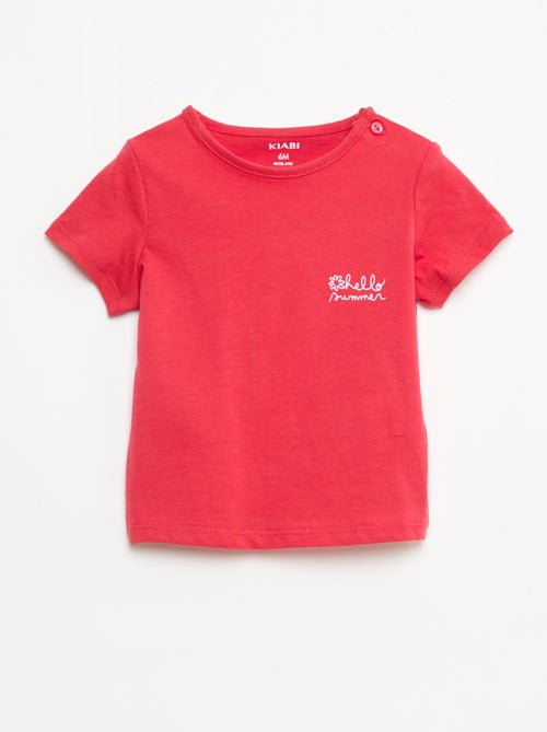 Completo t-shirt + pantaloncini all-over - Kiabi