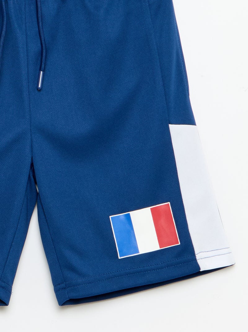 Completo t-shirt + pantaloncini con licenza ufficiale della Coppa del Mondo FIFA 26™ - Francia Blu - Kiabi