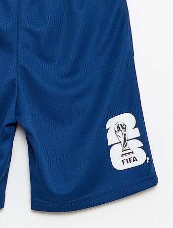 Completo t-shirt + pantaloncini con licenza ufficiale della Coppa del Mondo FIFA 26™ - Francia