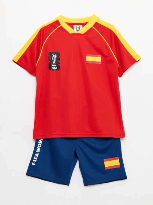 Completo t-shirt + pantaloncini con licenza ufficiale della Coppa del Mondo FIFA 26™ - Francia - Kiabi