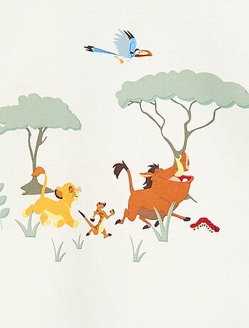 Completo t-shirt + pantaloncini 'Disney' 'Il Re Leone' - 2 pezzi