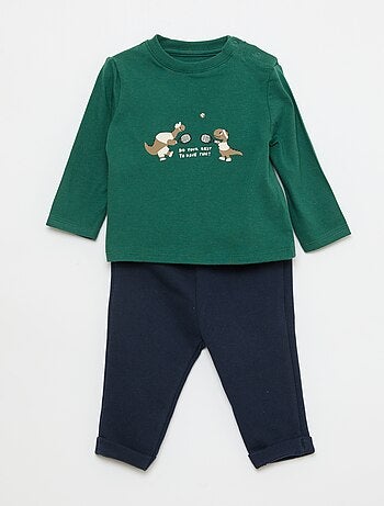 Completo t-shirt + pantaloni - 2 pezzi