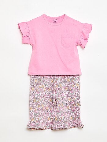 Completo t-shirt + pantaloni - 2 tasche