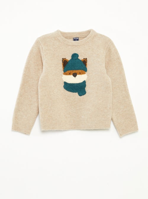 Completo t-shirt + pantaloni - stampa volpe - Kiabi