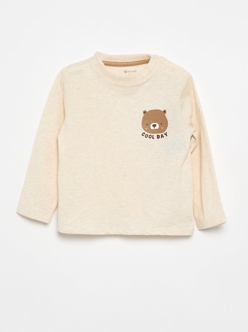 Completo t-shirt + pantaloni da jogging - 2 pezzi - Kiabi Completo t-shirt + pantaloni da jogging - 2 pezzi - Kiabi