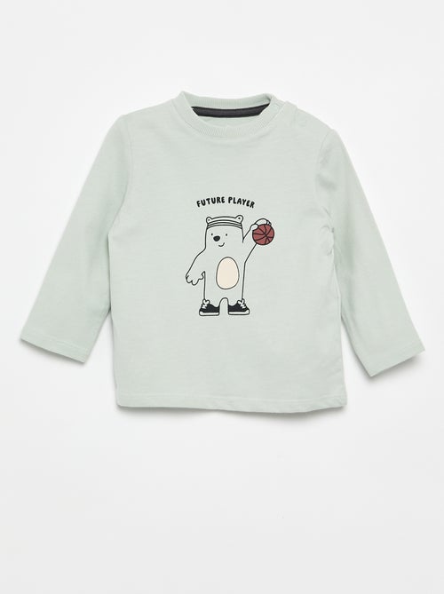 Completo t-shirt + pantaloni da jogging - 2 pezzi - Kiabi Completo t-shirt + pantaloni da jogging - 2 pezzi - Kiabi